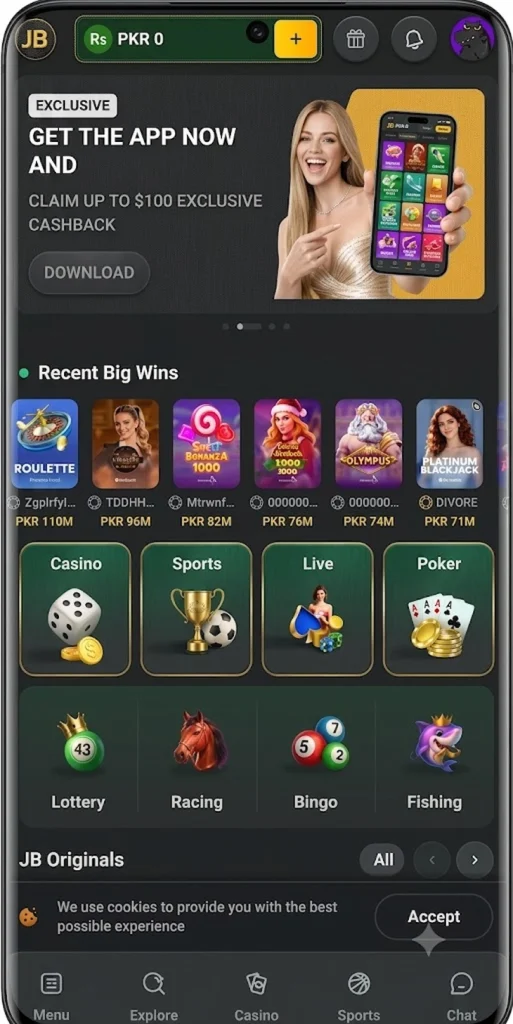 JB.Gaming Interface