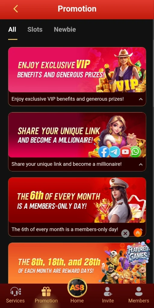 AS8 Event Section